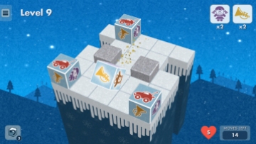 Puzzle Presents in game puzzle action shot